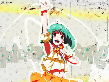ranka, macross, pretty, sing HD wallpaper