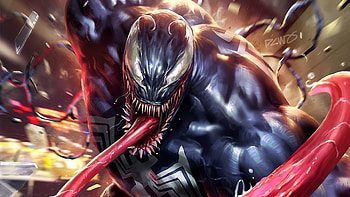 Venom Come Up, venom, superheroes, artwork, deviantart HD wallpaper