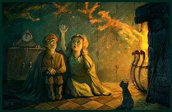 Let me tell you a story, kids, story, fantasy, imaginary HD wallpaper