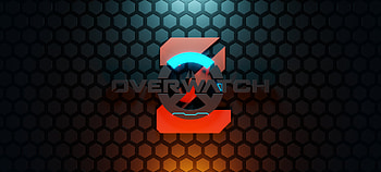 Overwatch 2, Overwatch 2, logo, video game, dark, blue, Dark Gaming HD wallpaper