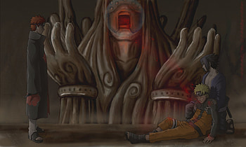 dead man walking, sasuke, naruto, pein HD wallpaper