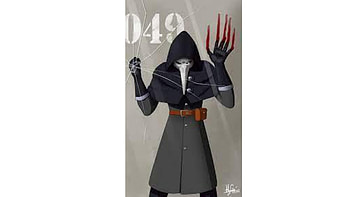 scp-049, art, terror HD wallpaper