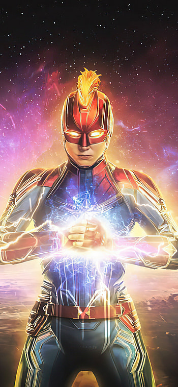 Ms. Marvel, Comics superheroine, 2020 Captain Marvel, XS HD phone wallpaper