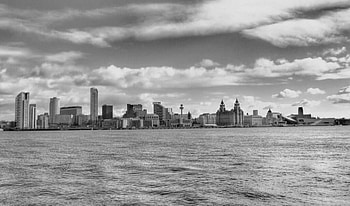 Liverpool Skyline, Iconic waterfront, Liverpool Echo news, Scenic beauty HD wallpaper