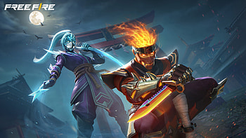Ice and Fire Skin Garena Fire, video game, Garena Fire HD wallpaper