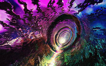 Worm Hole Cosmic , artist, artwork, digital-art, deviantart HD wallpaper