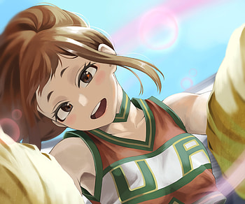 Ochako Uraraka, Anime, My Hero Academia HD wallpaper