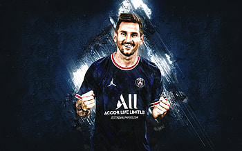 Lionel Messi, Paris Saint-Germain, PSG, portrait, grunge art, Messi PSG art, Messi Paris Saint-Germain, Argentine footballer, France, football, Leo Messi PSG HD wallpaper