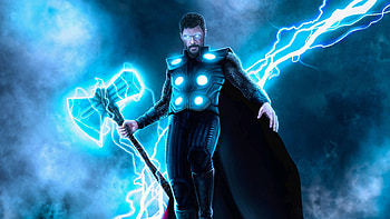 God Of Thunder Thor Avengers, thor, superheroes, artwork, digital-art HD wallpaper