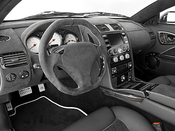 Interior, Aston Martin, Cars, 2005, Steering Wheel, Rudder, Salon, Speedometer, Vanquish HD wallpaper