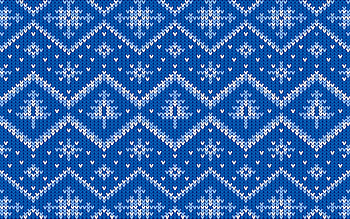 Texture, winter, blue, white, fabric, sniwflake, pattern, tree HD wallpaper