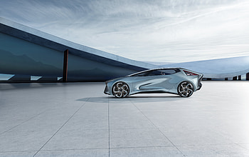 Car, blue electric car, 2019 Lexus LF-30 HD wallpaper
