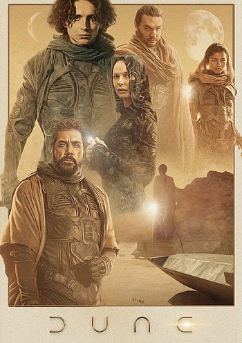 Dune movie, Dune film, Dune art HD phone wallpaper