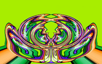 Peace Offering Mandala, Green, abstract, Mandala, 3D and CG HD wallpaper