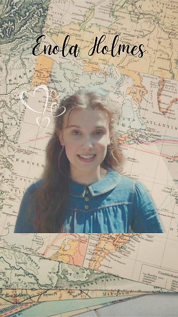 Enola Holmes , Social media platform HD phone wallpaper
