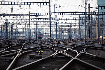 Miscellanea, Miscellaneous, Railway, Station, Direction, Rails, Train HD wallpaper