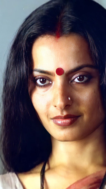 Rekha, bollywood actress, vintage HD phone wallpaper