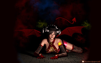 devil_girl, cool, devil-girl HD wallpaper