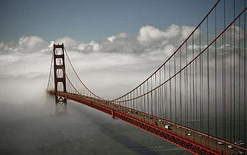 Golden Gate Bridge, , Landmark HD wallpaper