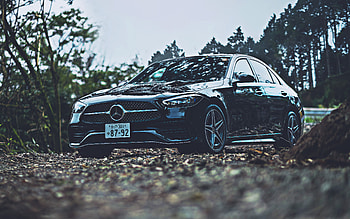 Mercedes-Benz C 200, , offroad, 2021 cars, JP-spec, W206, 2021 Mercedes-Benz C-class, german cars, Mercedes HD wallpaper