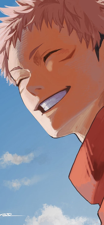 Yuji's Sunlit Smile / Itadori / Jujutsu Kaisen: Bright Yuji, Yuji Itadori, Anime, Jujutsu Kaisen HD phone wallpaper