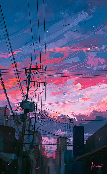 Aesthetic Chill Anime, Chill Anime City Aesthetic HD phone wallpaper