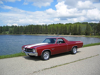 1971 El Camino SS, muscle, chevy, car, el camino HD wallpaper