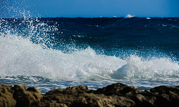 Nature, Spray, Foam, Surf, Wave HD wallpaper