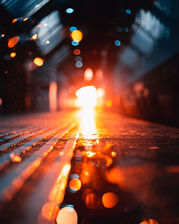 Glare, Shine, Light, Bright, Miscellanea, Miscellaneous, Road, Bokeh, Boquet HD phone wallpaper
