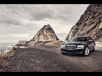 Chrysler 300, chrysler, 300, black, 2011 HD wallpaper