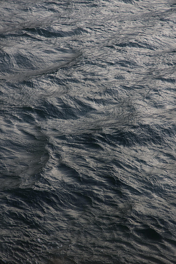 Nature, Water, Waves, Surface, Grey HD phone wallpaper