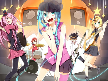 Music, Anime, Girls HD wallpaper