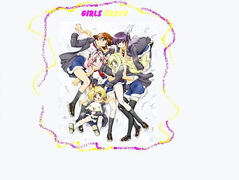 Girls Bravo, colorful, mihaur sena kenaka, ebi, other, anime, snow, group, risa fukuyama, kirie, tomoka, koyomi HD wallpaper