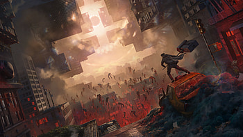 Control: Resonant — Post‑Apocalyptic Levitation ( Game Art), Video Game, Control Resonant, Post Apocalyptic HD wallpaper