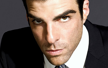 Zachary Quinto, Celebrity portrait, background HD wallpaper