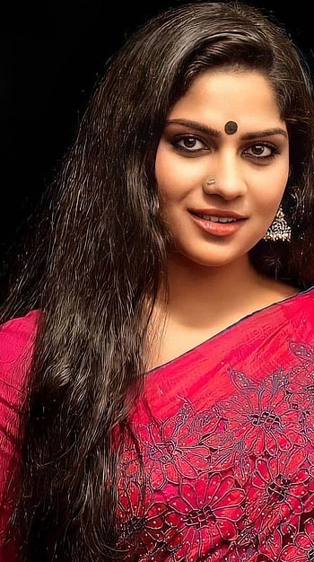 Swasika, mallu aunty, saree lover HD phone wallpaper