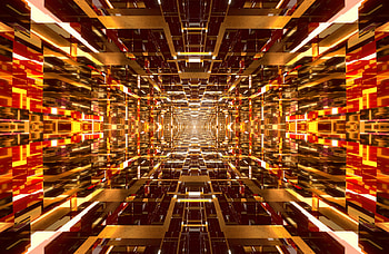 Bright, 3D, Fractal, Immersion, Perspective, Prospect HD wallpaper