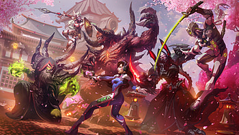 Heroes of the Storm, , Varied TV shows, Exhilarating game HD wallpaper