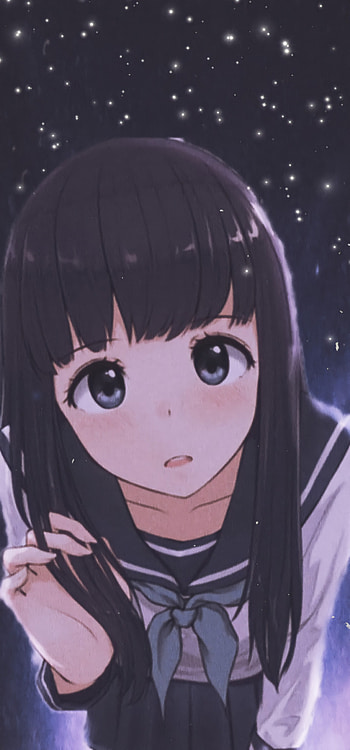 Anime Girl-2, chica, girl, internet HD phone wallpaper