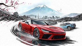 Forza Horizon 6 — : Sakura Drift at Mount Fuji HD wallpaper