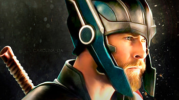 Thor Arts 2018, thor, superheroes, artist, artwork, digital-art, behance HD wallpaper