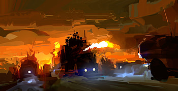 Mad Max: Fury Road, movie, artwork HD wallpaper