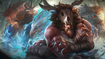Primal Udyr, Udyr (League Of Legends), video game, League Of Legends HD wallpaper