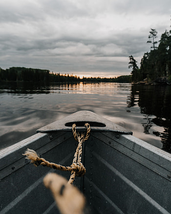 Nature, Water, Rivers, Sunset, Shore, Bank, Boat HD phone wallpaper