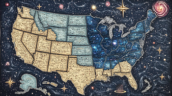 Stellar USA Map - of the United States, map of the usa, united states of america map, United States HD wallpaper