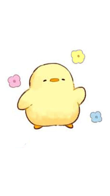 Pan flower ducky, duck, cute HD phone wallpaper