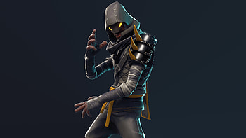 Cloaked Star Ninja Fortnite Battle Royale, fortnite, games, 2018-games, ps-games HD wallpaper