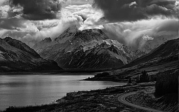 Scottish Highlands, of Scotland, Black And White , Scotland HD wallpaper