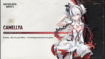 of Camellya from Wuthering Waves, video game, Wuthering Waves, Camellya (Wuthering Waves) HD wallpaper