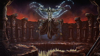 Monster, Malthael, Diablo III, game, art HD wallpaper